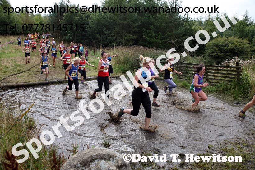 Senior womens Start Fitness North Eastern Harrier League, Tanfield, County Durham. Photo: David T. Hewitson/Sports for All Pics